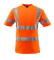 Mascot T-shirt V Hals Premium 18282-995 hi-vis oranje